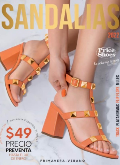 Catalogo Sandalias Price shoes 2024